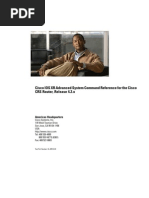 Cisco IOS XR Advanced System Command Reference For The Cisco CRS Router, Release 4.2.x