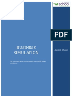 Business Simulation Writeup