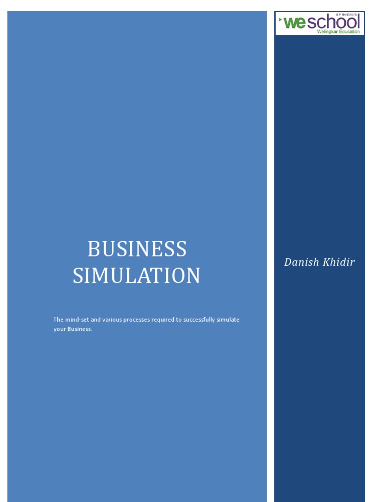 Business Simulation Strategies and Insights | PDF | Power (Social And ...