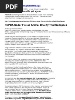 RSPCA vs Annette Nally Re Holly