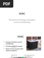 The Basics of Heating, Ventilation and Air Conditioning