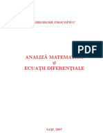 Analiza Matematica Si Ecuatii Diferentiale_Gheorghe Procopiuc