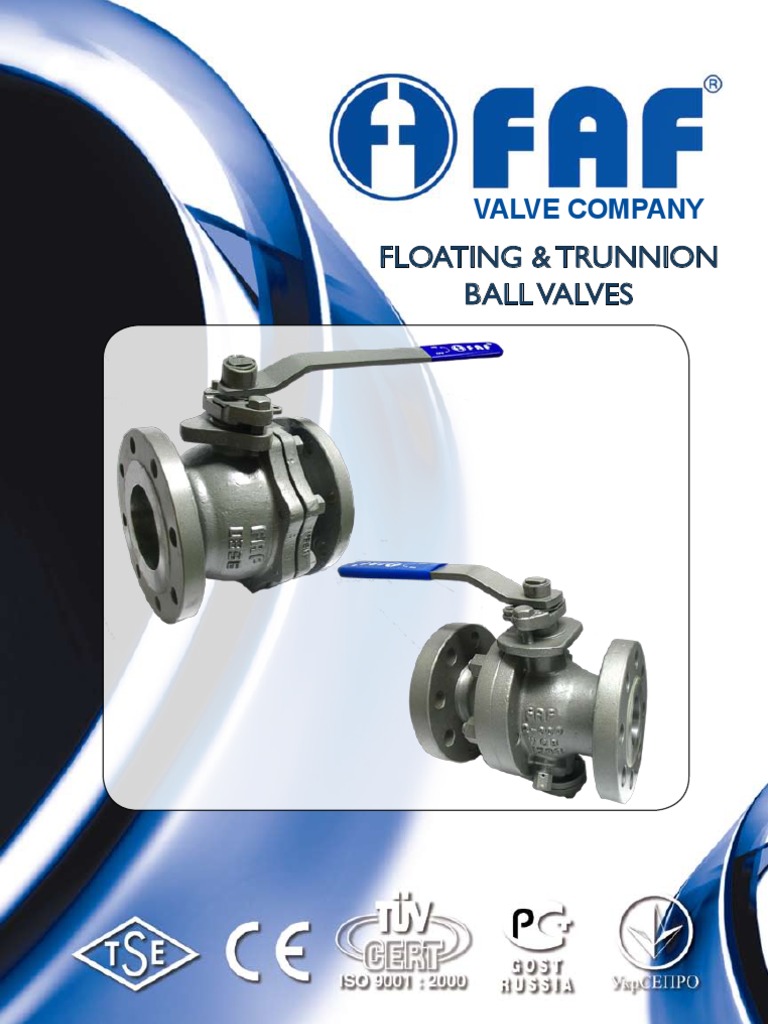 Floating and Trunnion Ball Valves (2).pdf Valve Mechanical Engineering