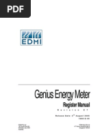 EDMI Genius Register Manual E7