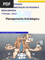 AULA  - PLANEJAMENTO ESTRATÉGICO