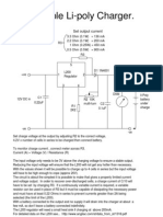 Li̇-Po Batery Charger