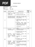 Program Tahunan Fisika