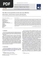 The Effect of Tray Geometry On The Sieve Tray Efficiency