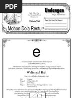 Contoh Surat Undangan Ruwahan