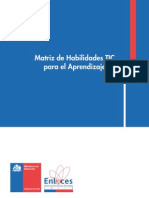 Matriz de Habilidades TIC para El Aprendizaje PDF