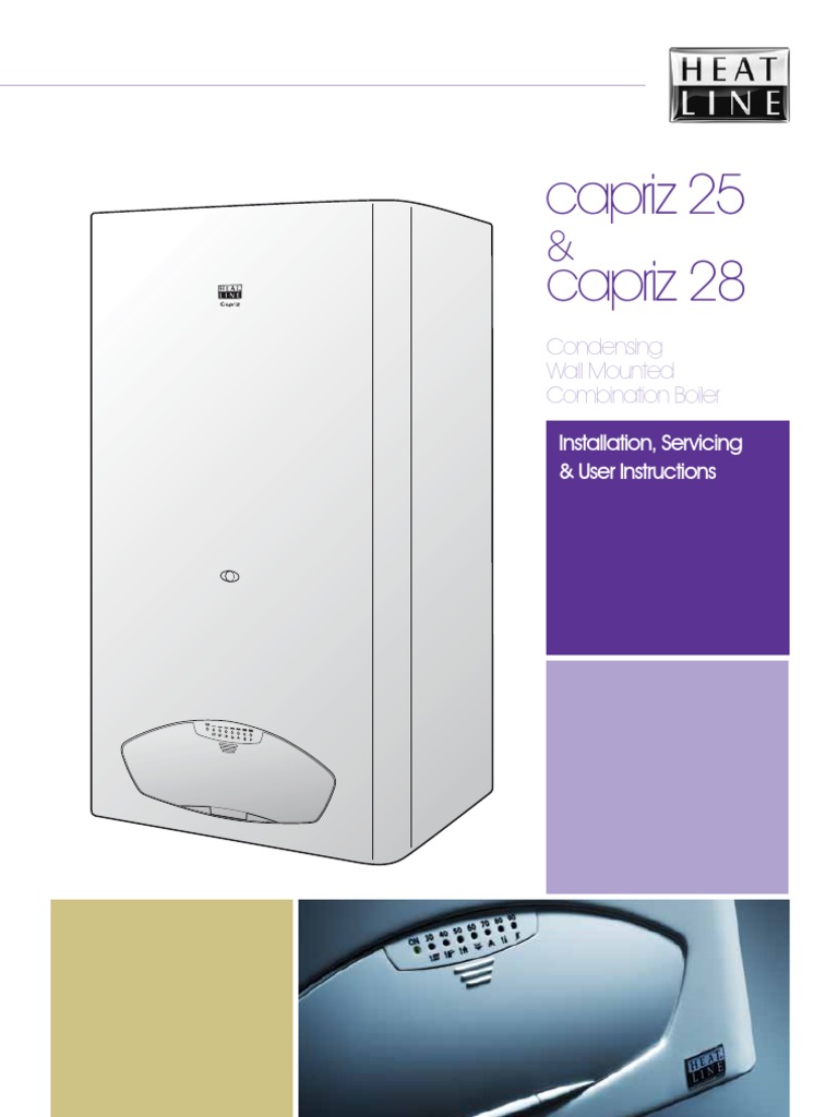 Heatline Capriz 25 | PDF | Valve | Boiler