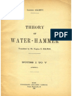 Theory of WaterHammer