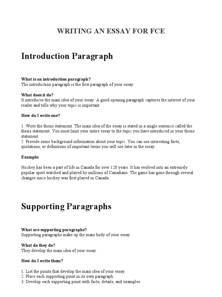 Fce essay tips pdf picture
