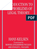 Kelsen - Introduction To The Problems of Legal Theory