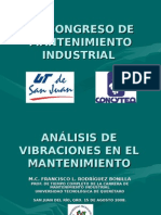 Analisis de Vibraciones en El Mantenimiento