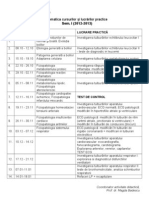 Tematica Curs LP Fiziopatologie Sem I 2012-2013