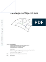 Catalogue of Spacetimes