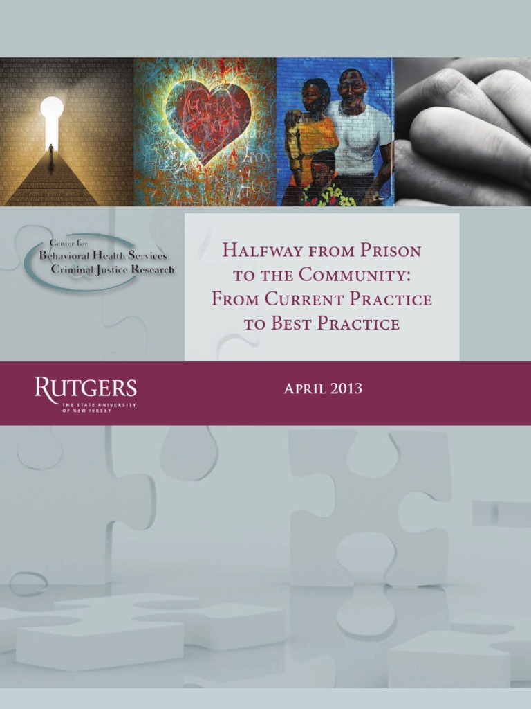 Halfway House RRC Report Descargar gratis PDF Recidivism Prison