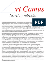 Camus y la novela como corrección del mundo