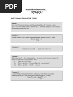 Download Tugas Kalkulus Integral by anes mella pratama SN13518931 doc pdf