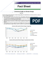 Polling The American Public On Climate Change