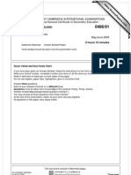 0486 s05 QP 1 PDF