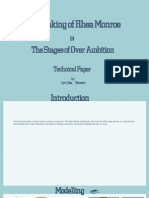 The Making of Rhea Monroe Technical Paper