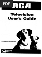 Rca f27442 | PDF | Menu (Computing) | Television