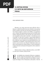 ROSA, Sueli Marques Rosa, A Justica Divina e o Mito Da Deficiencia Fisica