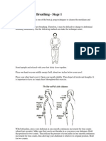 The Abdoment Breathing in Tai Chi