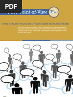 ExecuNet a Peer Point of View Resume Recruiter Ready 2012