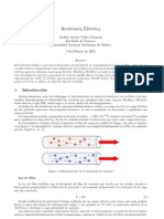 Ley de Ohm Experimental