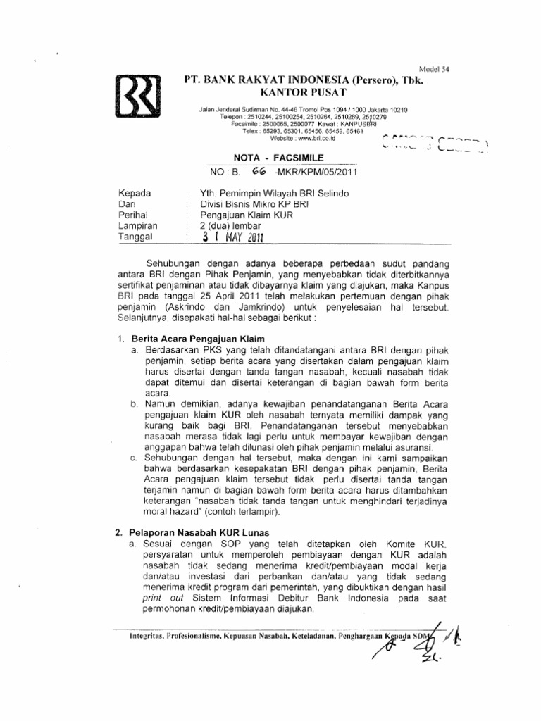Contoh Surat Kuasa Akad Kredit Rumah Sekitar Rumah