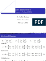 Basic Metrics BM