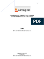 ATPS Desenvolvimento Economico