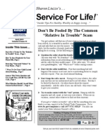 Service For Life!: Don't Be Fooled by The Common "Relative in Trouble" Scam