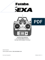 E EX XA A: Instruction Manual For Futaba 6EXA 6-Channel, FM Radio Control System For Aircraft