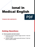 Functional in Medical English: Tonang Dwi Ardyanto