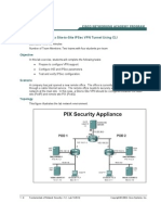 Lab 14.6.6.2 Configure A Site-To-Site Ipsec VPN Tunnel Using Cli