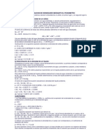 Determinacion de Densidades Mediante El Picnometro