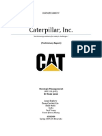 Caterpillar's SWOT Analysis and Porter's 5 Forces Analysis