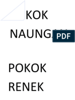 Pokok Naungan BBM