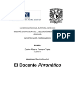 El Docente Phronético