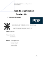 Sistemas de Organizacion de La Produccion