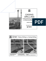 Casing Drilling: A Revolutionary Approach To Reducing Well Costs