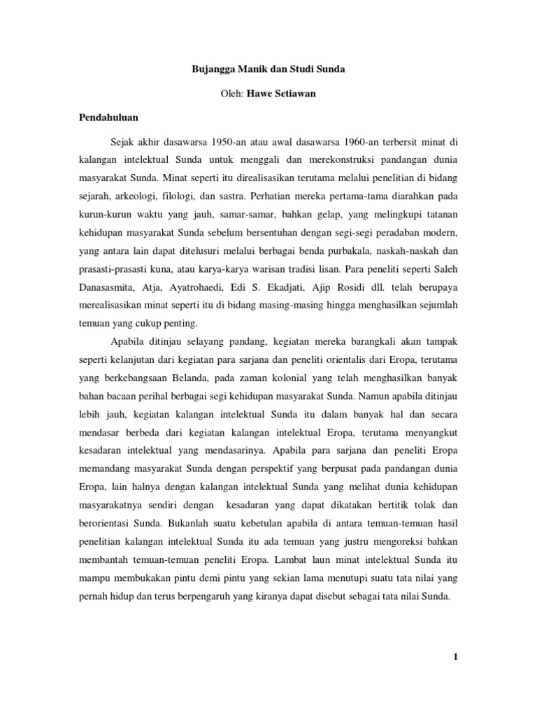 Bujangga Manik PDF