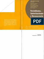 45302498 Touraine Alain Et Al Socialismo Autoritarismo y Democracia 1989