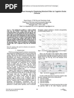 Opportunistic Spectrum Sensing by Employing Matched Filter in Cognitive Radio Network