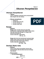 Materi 5. Ukuran Penyebaran