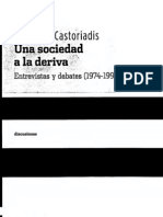 6.2.a Castoriadis, C. (2006) - Una Sociedad A La Deriva. Entrevistas y Debates